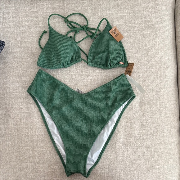 PINK Victoria's Secret Other - VS PINK NWT Textured Bikini Set